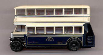 Leyland TD1 1930's open rear Double Decker Bus - Sheffield Corp