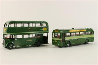 London Transport Museum Set 5, Green Line RT and RF buses