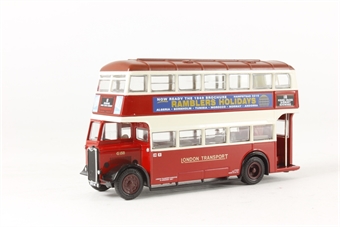 Cobham Bus Museum Set 1, red SRT97 and red Guy Arab II G150