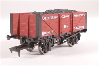 5 Plank Wagon "Burnley Collieries" - Exclusive for Astley Green Colliery Museum