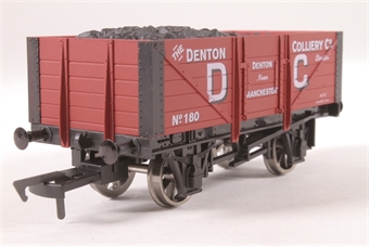 5 Plank Wagon "The Denton Colliery Company" - Exclusive for Astley Green Colliery Museum