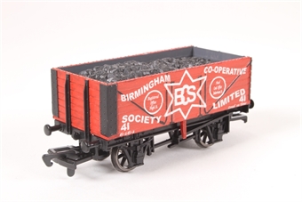 7-Plank Open Wagon - 'Birmingham Co-operative Society' - reliveried by Robbie's Rolling Stock