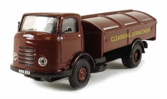 Karrier Bantam Refuse Truck "Cleansing Department" in dark red (circa 1954-1964)