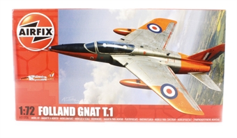 Folland Gnat T.1 Jet trainer with RAF marking transfers