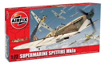 Supermarine Spitfire MkIa with RAF marking transfers.