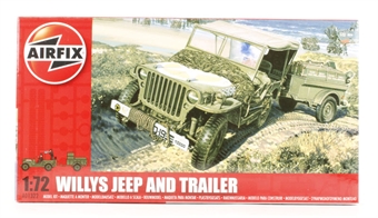 Willys Jeep and trailer