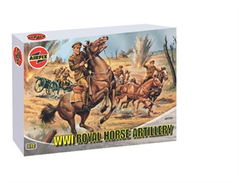 WWI Royal Horse Artillery in various poses (16)