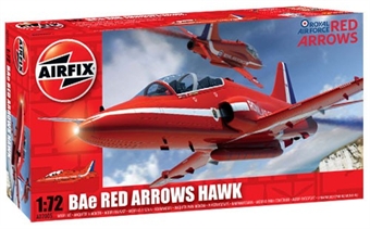 Red Arrows Hawk with current Red Arrows marking transfers.
