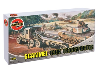 Scammel Tank Transporter with British Army marking transfers.
