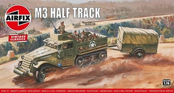 US Army M3 Half-track - Airfix Classics range - plastic kit