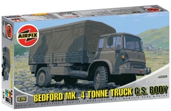 Bedford MK4 Tonne GS Body Truck with British Army marking transfers.