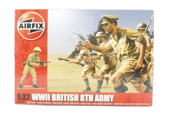 WWII British 8th Army in assorted poses (14)