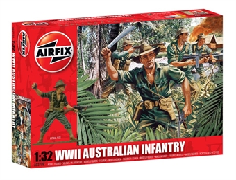 WWII Australian Infantry in assorted poses (14)