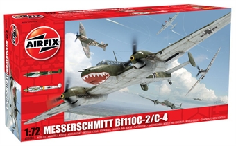 Messerschmitt Bf110C/D with Luftwaffe marking transfers