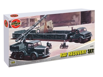 Airfield Recovery Set with Coles Mk.7 crane and Queen Mary trailer with RAF marking transfers