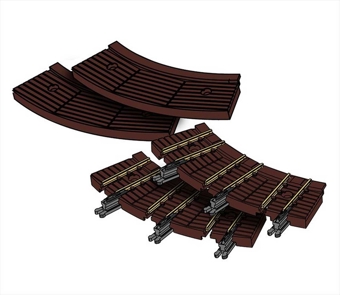 Turntable Rail Block