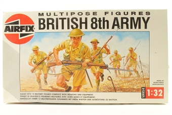 Multipose Figures British 8th Army