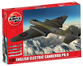 English Electric Canberra PR9 with RAF and Chilean AF marking transfers