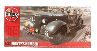 General Montgomery's Humber Super Snipe 4x2 with General and Driver