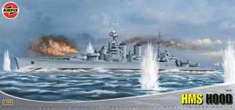 HMS Hood with Royal Navy marking transfers