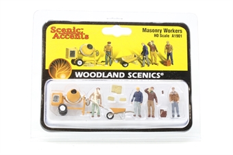 Woodland Scenics Accents - Masonry Workers