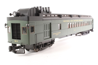 'Doodlebug' Gas-Electric Railcar of the Denver & Rio Grande Western Railroad