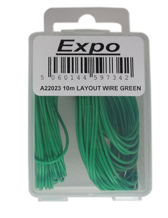 Multicore Wire Green - 10m Roll of 7/0.2mm
