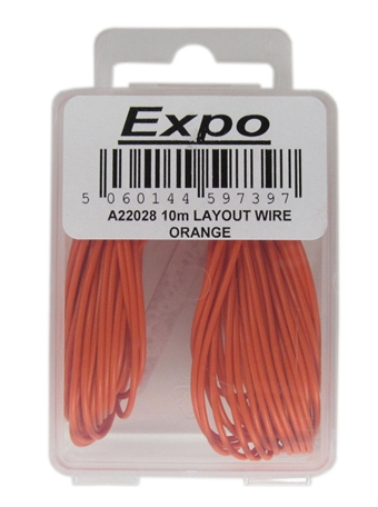 Multicore Wire Orange - 10m Roll of 7/0.2mm