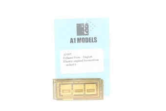 English electric etch exhaust ports 10pc