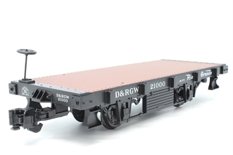 Flat Car 20ft - D&RGW
