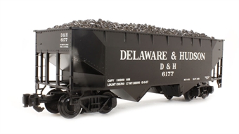 2 Bay coal hopper wagon "Delaware & Hudson"