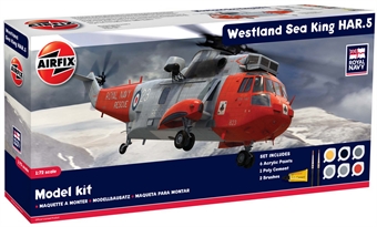 Sea King HAR.5 search and rescue with Fleet Air Arm marking transfers.