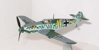 Messerschmitt Bf 109E-3 Luftwaffe Yellow 11 Waldemar Wubke, 9/JG 54, 'Grunherz'