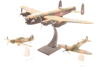 3 piece set: Hurricane, Spitfire & Lancaster