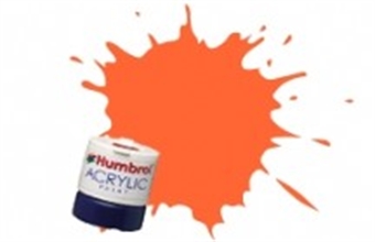 No.18 Orange - Gloss - 12 ml Acrylic