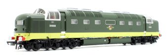 The Green Howards Class 55 D9008 Deltic in ex-works Green livery Diesel Locomotive (As delivered July 1961)