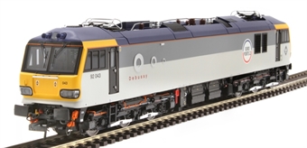 Class 92 92043 "Debussy" in Railfreight grey with Europorte branding - Digital sound fitted