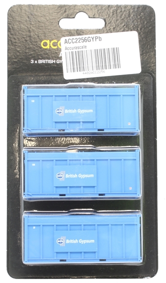 Pack of 3 Gypsum 20' Containers in Blue