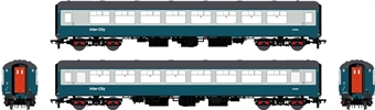Mk2C TSO tourist second open in BR blue & grey with Intercity branding - M5565