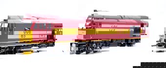 Class 60 60065 Spirit of Jaguar EWS Late Diesel Locomotive