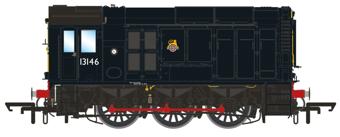 Class 10 BR Black Early Emblem 13146 Diesel Shunter Locomotive