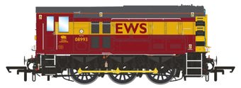 Class 08/9 EWS Maroon 08993 Diesel Shunter Locomotive
