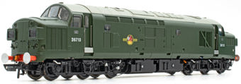 Class 37/0 D6713 BR Green Diesel Locomotive