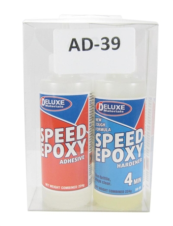 Speed Epoxy - Sets In 4 Minutes - 224g Combined 