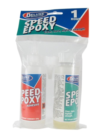 Speed Epoxy - Sets In 1 hour - 224g Combined