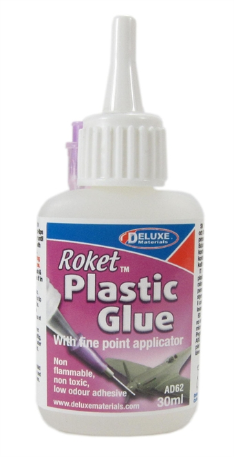 Roket Plastic liquid poly cement glue for all plastic kits