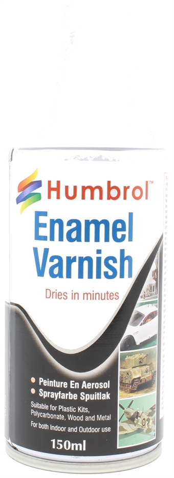 Enamel Varnish - No 135 Satin 150ml aerosol