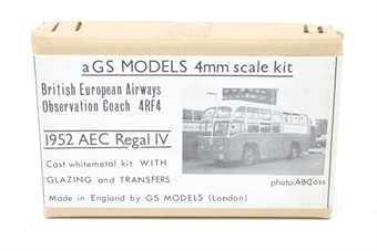 1952 AEC Regal IV "British European Airways" Observation Coach kit