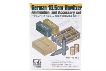 10.5cm Howitzer ammunition and accessory set