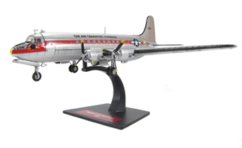 Douglas C-54 DC4 Skymaster US Air Transport Command silver and red